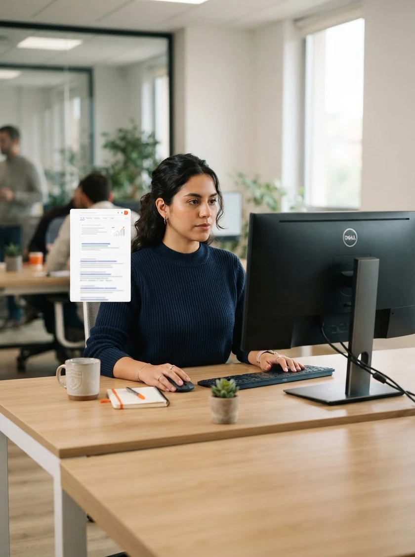 AI Overview: aplicación en un entorno de trabajo digital